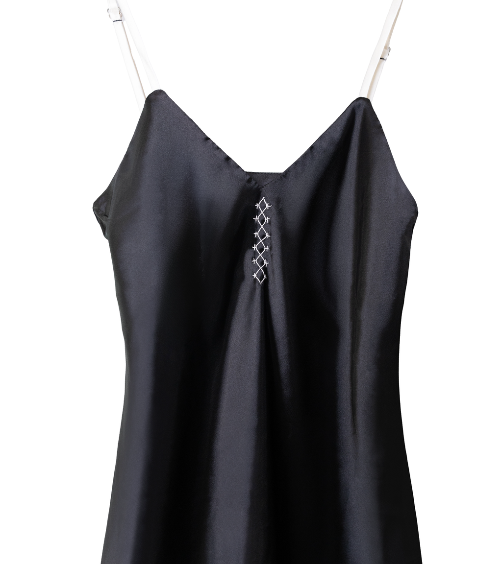 Vestido (negro/blanco)