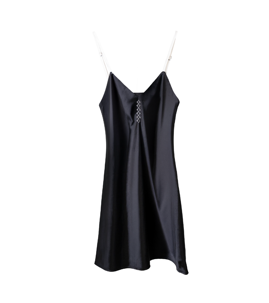 Vestido (negro/blanco)